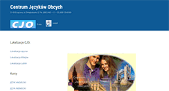 Desktop Screenshot of cjo.leczna.pl